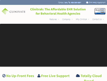 Tablet Screenshot of clinivate.com